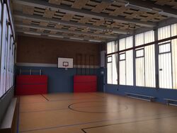Turnhalle Parkstraße innen