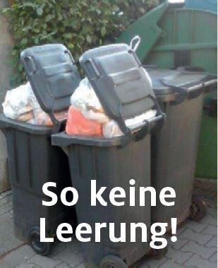 Abfall-So keine Leerung 1