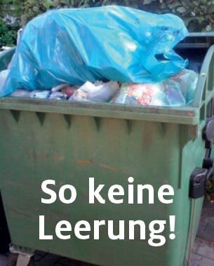 Abfall-So keine Leerung 2